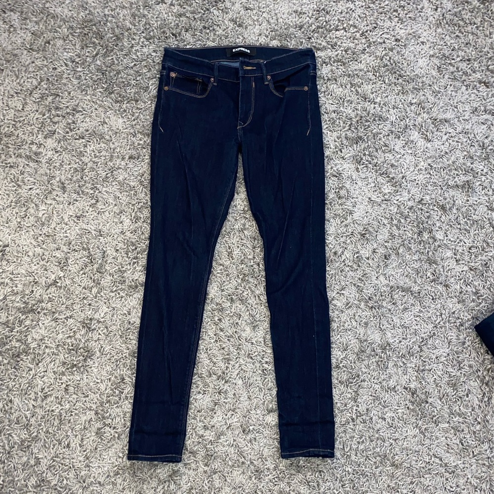 Express Women’s Dark Wash Jeggings